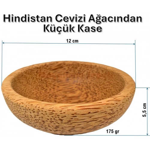 Hindistan Cevizi Ağacından Küçük Kase